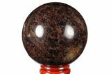 Polished Garnetite (Garnet) Sphere - Madagascar #132087-1